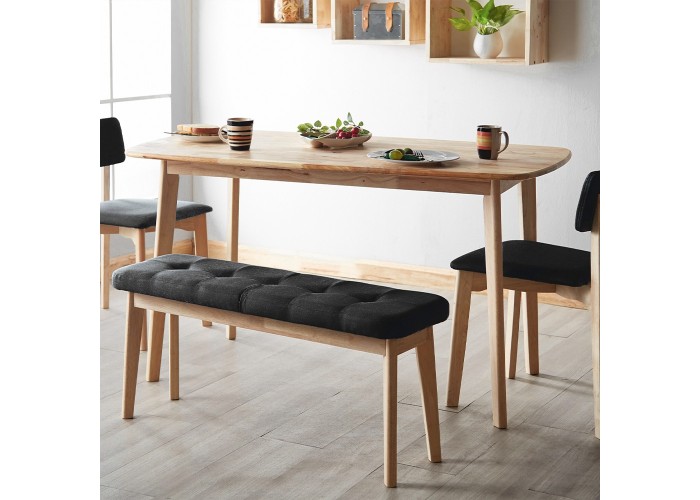 Τραπέζι Nextdeco Natural μασίφ ξύλο Υ75x135x80εκ. Τραπέζι Nextdeco Natural μασίφ ξύλο Υ75x135x80εκ.