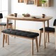 Τραπέζι Nextdeco Natural μασίφ ξύλο Υ75x135x80εκ. Τραπέζι Nextdeco Natural μασίφ ξύλο Υ75x135x80εκ.