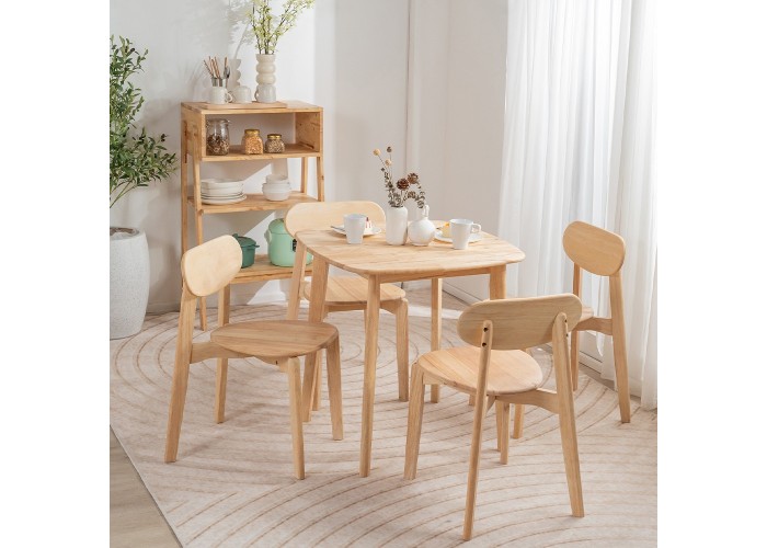 Καρέκλα Nextdeco Natural μασίφ ξύλο Y75,5x44x54εκ. Καρέκλα Nextdeco Natural μασίφ ξύλο Y75,5x44x54εκ.