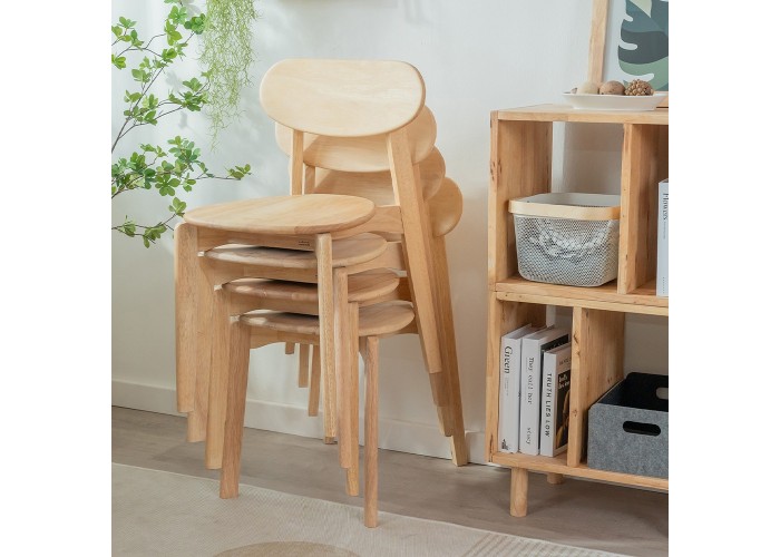 Καρέκλα Nextdeco Natural μασίφ ξύλο Y75,5x44x54εκ. Καρέκλα Nextdeco Natural μασίφ ξύλο Y75,5x44x54εκ.