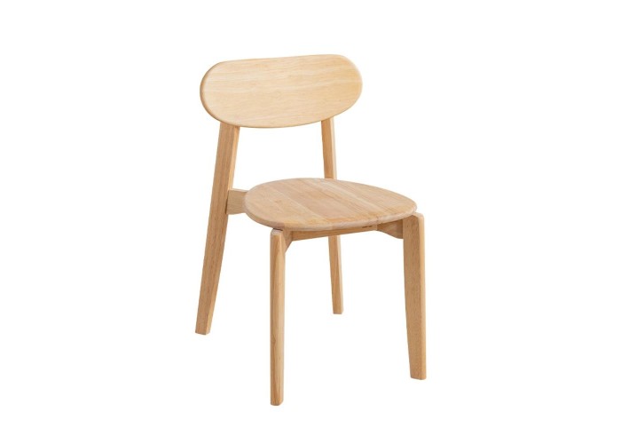 Καρέκλα Nextdeco Natural μασίφ ξύλο Y75,5x44x54εκ.