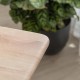 Τραπέζι Nextdeco Natural μασίφ ξύλο Υ75,5x80x80εκ. Τραπέζι Nextdeco Natural μασίφ ξύλο Υ75,5x80x80εκ.