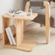 Έπιπλο πολλαπλών χρήσεων Nextdeco Natural μασίφ ξύλο 43,5x45x33εκ.