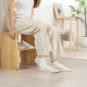 Έπιπλο πολλαπλών χρήσεων Nextdeco Natural μασίφ ξύλο 43,5x45x33εκ.