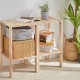 Έπιπλο πολλαπλών χρήσεων Nextdeco Natural μασίφ ξύλο 2 τεμάχια Υ60x35x35εκ. Έπιπλο πολλαπλών χρήσεων Nextdeco Natural μασίφ ξύλο 2 τεμάχια Υ60x35x35εκ.