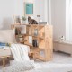 Ορθογώνια ράφια Nextdeco Natural μασίφ ξύλο σετ 2 τεμαχίων 60x30x24εκ.