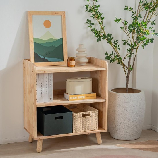 Ραφιέρα Nextdeco Natural μασίφ ξύλο Υ80x70x40εκ. Ραφιέρα Nextdeco Natural μασίφ ξύλο Υ80x70x40εκ.