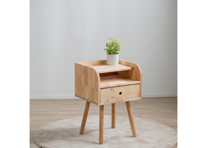 Κομοδίνο Nextdeco Natural μασίφ ξύλο Υ67x45x40εκ. Κομοδίνο Nextdeco Natural μασίφ ξύλο Υ67x45x40εκ.