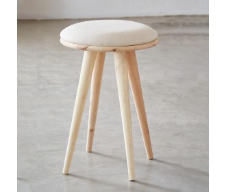 Σκαμπό Nextdeco Natural μασίφ ξύλο Υ51,5xØ34,5εκ. Σκαμπό Nextdeco Natural μασίφ ξύλο Υ51,5xØ34,5εκ.