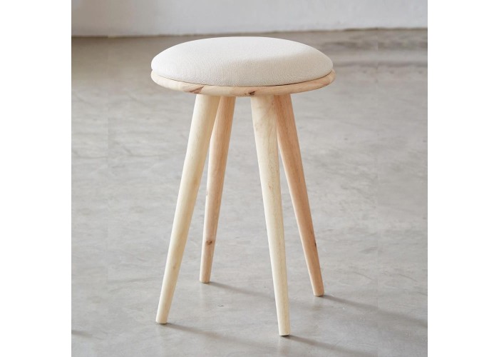 Σκαμπό Nextdeco Natural μασίφ ξύλο Υ51,5xØ34,5εκ. Σκαμπό Nextdeco Natural μασίφ ξύλο Υ51,5xØ34,5εκ.