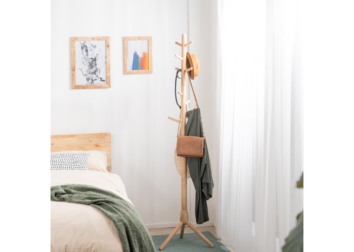 Καλόγερος Nextdeco Natural μασίφ ξύλο Υ175xØ41εκ. Καλόγερος Nextdeco Natural μασίφ ξύλο Υ175xØ41εκ.