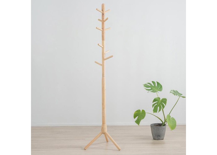 Καλόγερος Nextdeco Natural μασίφ ξύλο Υ175xØ41εκ. Καλόγερος Nextdeco Natural μασίφ ξύλο Υ175xØ41εκ.