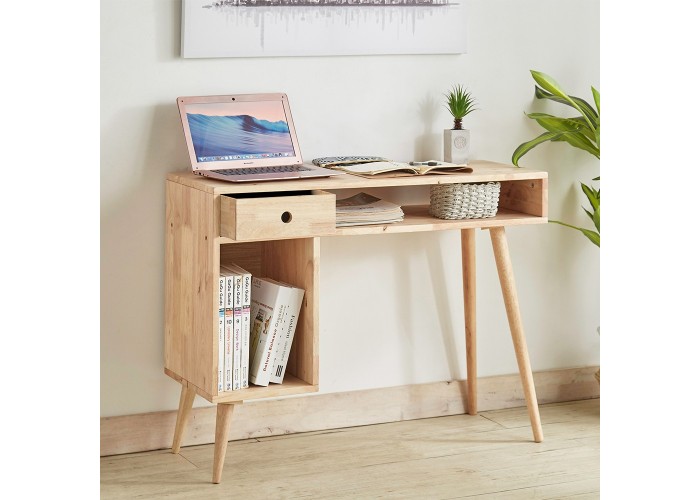 Γραφείο Nextdeco Natural μασίφ ξύλο Υ77x100x40εκ. Γραφείο Nextdeco Natural μασίφ ξύλο Υ77x100x40εκ.