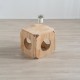 Σπιτάκι γάτας Nextdeco Natural μασίφ ξύλο 40x40x40εκ. Σπιτάκι γάτας Nextdeco Natural μασίφ ξύλο 40x40x40εκ.