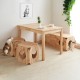 Σπιτάκι γάτας Nextdeco Natural μασίφ ξύλο 40x40x40εκ. Σπιτάκι γάτας Nextdeco Natural μασίφ ξύλο 40x40x40εκ.
