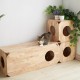 Σπιτάκι γάτας Nextdeco Natural μασίφ ξύλο 40x40x40εκ. Σπιτάκι γάτας Nextdeco Natural μασίφ ξύλο 40x40x40εκ.