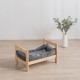 Κρεβάτι γάτας σκύλου Nextdeco Natural μασίφ ξύλο Υ35x60x40εκ. Κρεβάτι γάτας σκύλου Nextdeco Natural μασίφ ξύλο Υ35x60x40εκ.