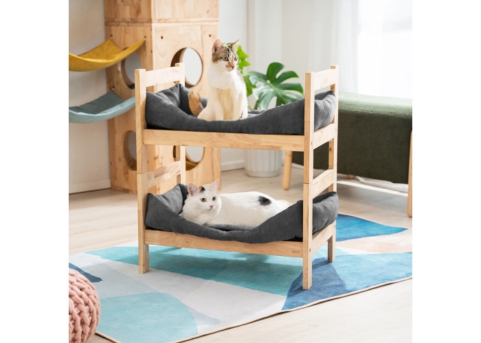 Κρεβάτι γάτας σκύλου Nextdeco Natural μασίφ ξύλο Υ35x60x40εκ. Κρεβάτι γάτας σκύλου Nextdeco Natural μασίφ ξύλο Υ35x60x40εκ.