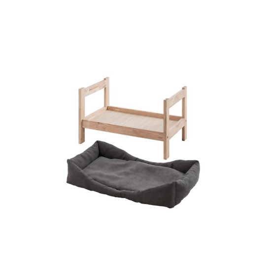 Κρεβάτι γάτας σκύλου Nextdeco Natural μασίφ ξύλο Υ35x60x40εκ. Κρεβάτι γάτας σκύλου Nextdeco Natural μασίφ ξύλο Υ35x60x40εκ.