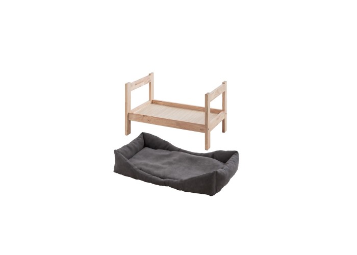 Κρεβάτι γάτας σκύλου Nextdeco Natural μασίφ ξύλο Υ35x60x40εκ. Κρεβάτι γάτας σκύλου Nextdeco Natural μασίφ ξύλο Υ35x60x40εκ.