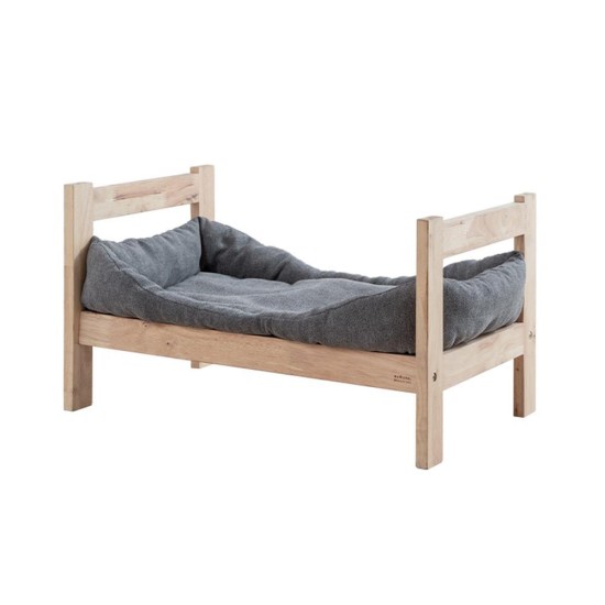 Κρεβάτι γάτας σκύλου Nextdeco Natural μασίφ ξύλο Υ35x60x40εκ. Κρεβάτι γάτας σκύλου Nextdeco Natural μασίφ ξύλο Υ35x60x40εκ.