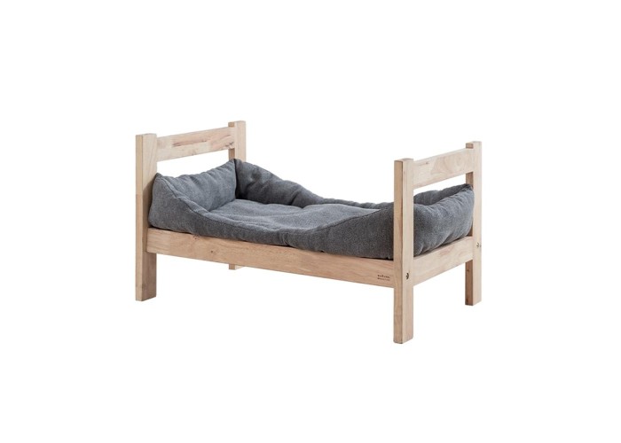 Κρεβάτι γάτας σκύλου Nextdeco Natural μασίφ ξύλο Υ35x60x40εκ. Κρεβάτι γάτας σκύλου Nextdeco Natural μασίφ ξύλο Υ35x60x40εκ.