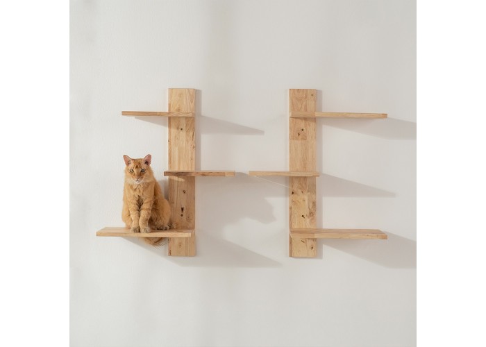 Ράφια αναρρίχησης Nextdeco Natural μασίφ ξύλο Υ150x68x31,8εκ. Ράφια αναρρίχησης Nextdeco Natural μασίφ ξύλο Υ150x68x31,8εκ.