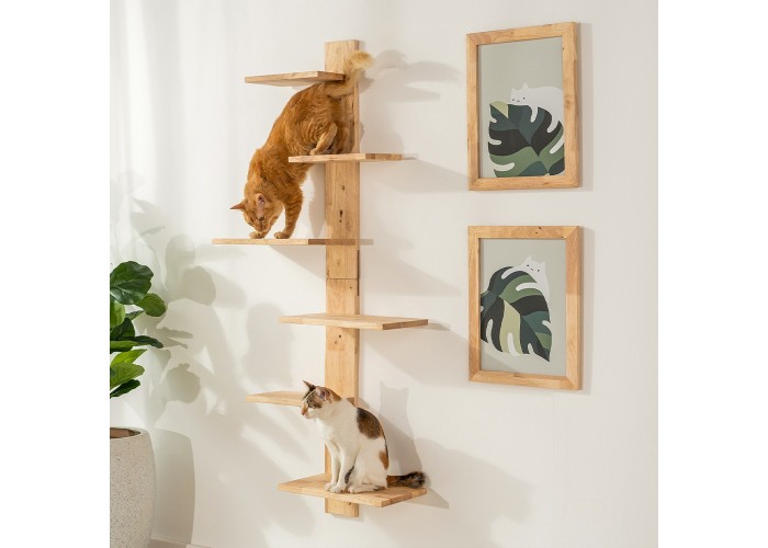 Ράφια αναρρίχησης Nextdeco Natural μασίφ ξύλο Υ150x68x31,8εκ. Ράφια αναρρίχησης Nextdeco Natural μασίφ ξύλο Υ150x68x31,8εκ.