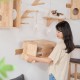 Σπιτάκι γάτας Nextdeco Natural μασίφ ξύλο Υ30x60x27εκ. Σπιτάκι γάτας Nextdeco Natural μασίφ ξύλο Υ30x60x27εκ.