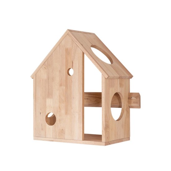 Σπιτάκι γάτας Nextdeco Natural μασίφ ξύλο Υ59x45x27εκ. Σπιτάκι γάτας Nextdeco Natural μασίφ ξύλο Υ59x45x27εκ.