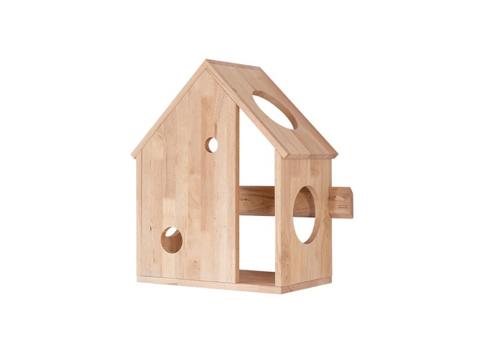 Σπιτάκι γάτας Nextdeco Natural μασίφ ξύλο Υ59x45x27εκ. Σπιτάκι γάτας Nextdeco Natural μασίφ ξύλο Υ59x45x27εκ.