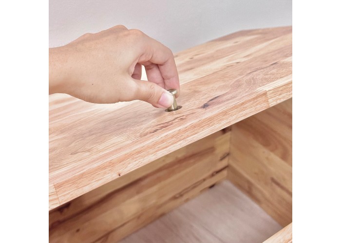 Ξύλινο κουτί με καπάκι Nextdeco Natural Υ39x80x80εκ. Ξύλινο κουτί με καπάκι Nextdeco Natural Υ39x80x80εκ.
