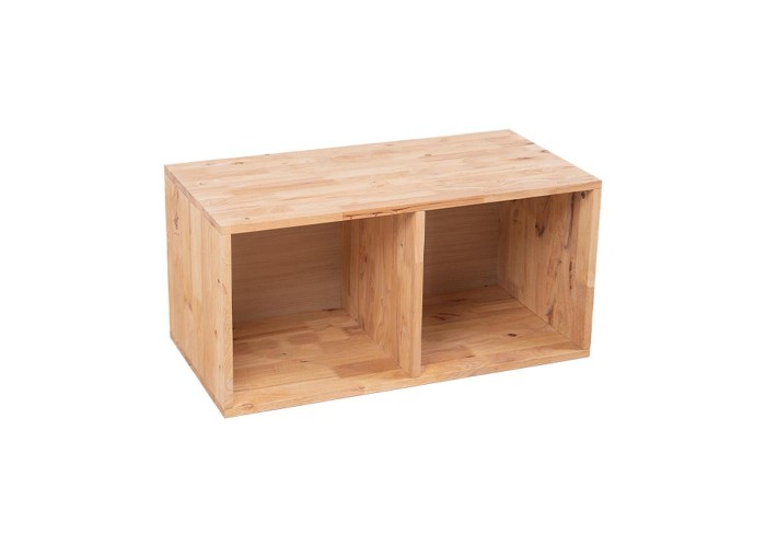 Ξύλινο κουτί ορθογώνιο διπλό Nextdeco Natural Υ39x40x80εκ. Ξύλινο κουτί ορθογώνιο διπλό Nextdeco Natural Υ39x40x80εκ.