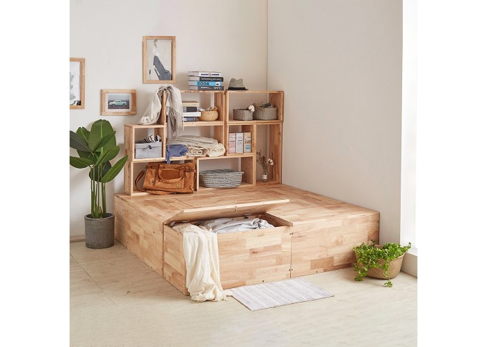 Ξύλινο κουτί ορθογώνιο Nextdeco Natural Υ39x40x80εκ. Ξύλινο κουτί ορθογώνιο Nextdeco Natural Υ39x40x80εκ.