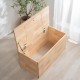 Ξύλινο κουτί ορθογώνιο Nextdeco Natural Υ39x40x80εκ.