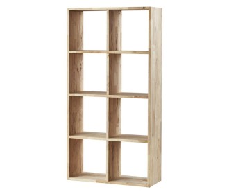 Ραφιέρα Nextdeco Natural μασίφ ξύλο Υ145×73,4×30εκ.