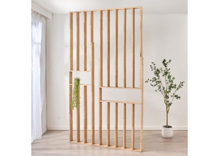 Διαχωριστικό χώρου Nextdeco Natural μασίφ ξύλο Υ240×150×10εκ. Διαχωριστικό χώρου Nextdeco Natural μασίφ ξύλο Υ240×150×10εκ.