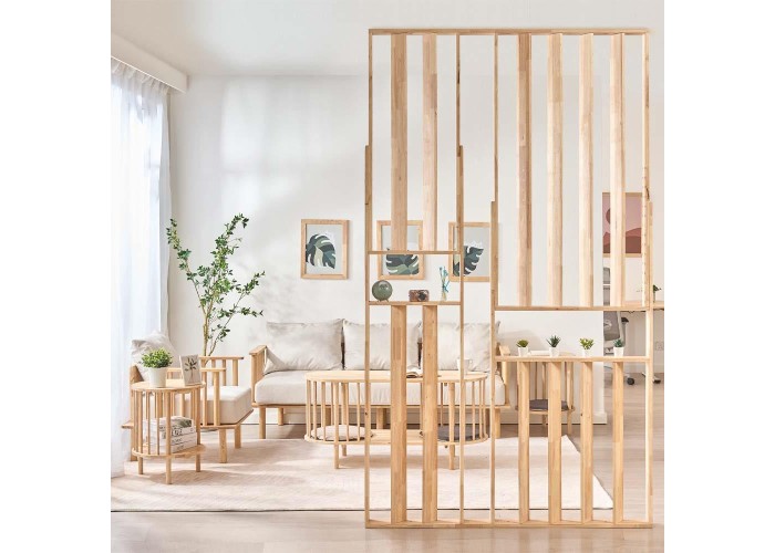 Διαχωριστικό χώρου Nextdeco Natural μασίφ ξύλο Υ240×150×10εκ. Διαχωριστικό χώρου Nextdeco Natural μασίφ ξύλο Υ240×150×10εκ.
