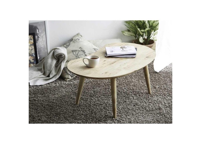 Τραπεζάκι σαλονιού Nextdeco Natural μασίφ ξύλο Υ32,3×74×47,5εκ. Τραπεζάκι σαλονιού Nextdeco Natural μασίφ ξύλο Υ32,3×74×47,5εκ.