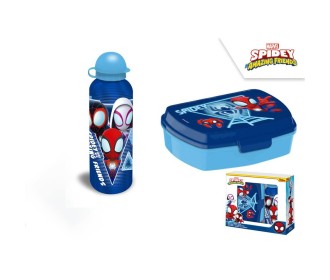 Σετ φαγητοδοχείο - παγούρι Spidey 8x22xΥ8εκ. 500ml Σετ φαγητοδοχείο - παγούρι Spidey 8x22xΥ8εκ. 500ml