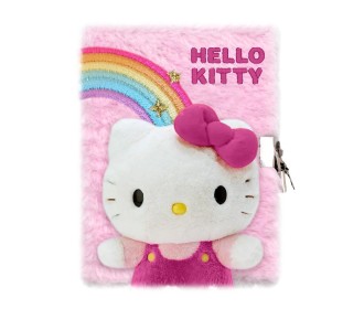 Σημειωματάριο με βελούδινο εξώφυλλο Hello Kitty Y21x15x2,5εκ. Σημειωματάριο με βελούδινο εξώφυλλο Hello Kitty Y21x15x2,5εκ.