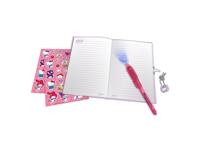 Σετ ημερολόγιο Hello Kitty με μαγικό στυλό Υ23x22x3εκ. Σετ ημερολόγιο Hello Kitty με μαγικό στυλό Υ23x22x3εκ.