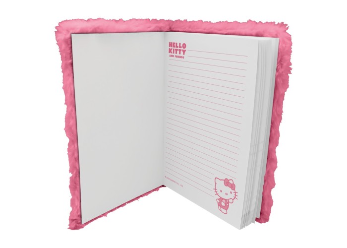 Σημειωματάριο λούτρινο Hello Kitty και φίλοι Υ15x21x2,5εκ. Σημειωματάριο λούτρινο Hello Kitty και φίλοι Υ15x21x2,5εκ.