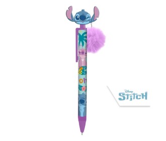 Στυλό Stitch με πομ πομ Υ15,5εκ. Στυλό Stitch με πομ πομ Υ15,5εκ.