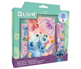 Σετ ημερολόγιο Stitch Family με μαγικό στυλό Υ23x22x3εκ.