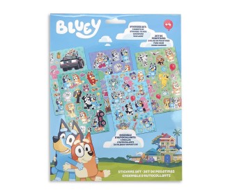 Σετ αυτοκόλλητα Bluey Υ29,5x21εκ.