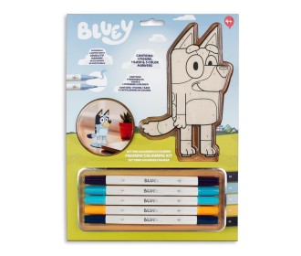 Σετ ζωγραφικής με αριθμούς Bluey με ξύλινη φιγούρα MDF και 5 μαρκαδόρους Y29,7x21εκ. Σετ ζωγραφικής με αριθμούς Bluey με ξύλινη φιγούρα MDF και 5 μαρκαδόρους Y29,7x21εκ.