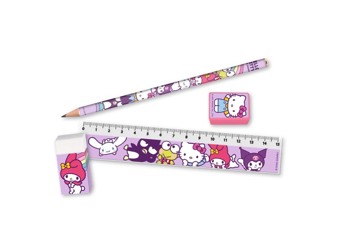 Σχολικό σετ Hello Kitty σε κασετίνα 10x19x2εκ.