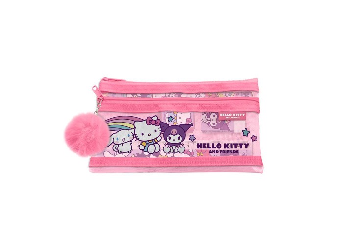 Σχολικό σετ Hello Kitty σε κασετίνα 10x19x2εκ.