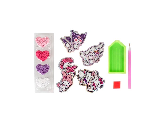 Σετ δημιουργίας ψηφιδωτού Hello Kitty με διακοσμητικά διαμαντάκια Υ18,4x4,9x4,9εκ. Σετ δημιουργίας ψηφιδωτού Hello Kitty με διακοσμητικά διαμαντάκια Υ18,4x4,9x4,9εκ.